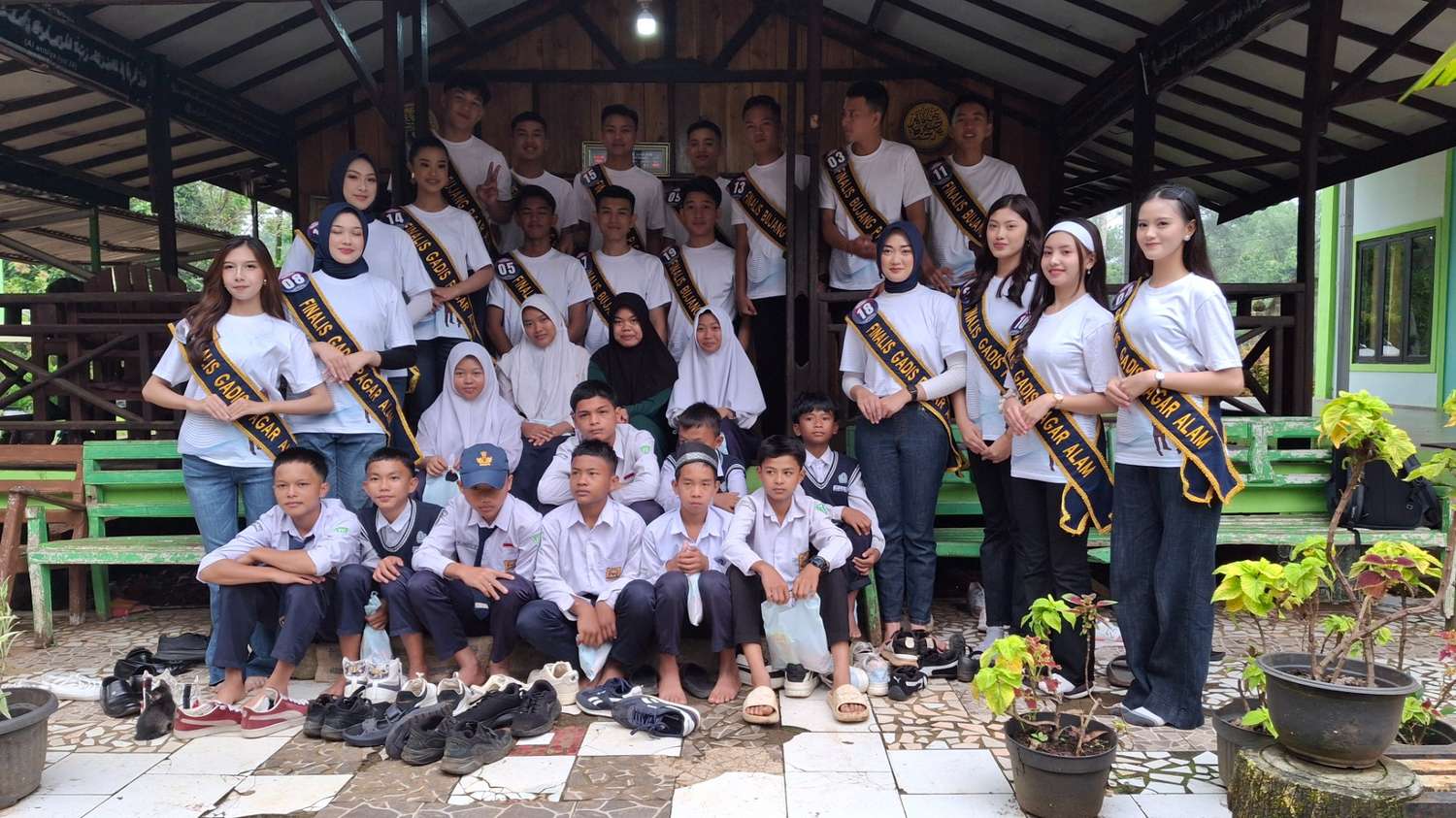 Tanamkan Jiwa Sosial, Finalis Bujang Gadis Pagar Alam 2026 Kunjungi Rumah Berbagi