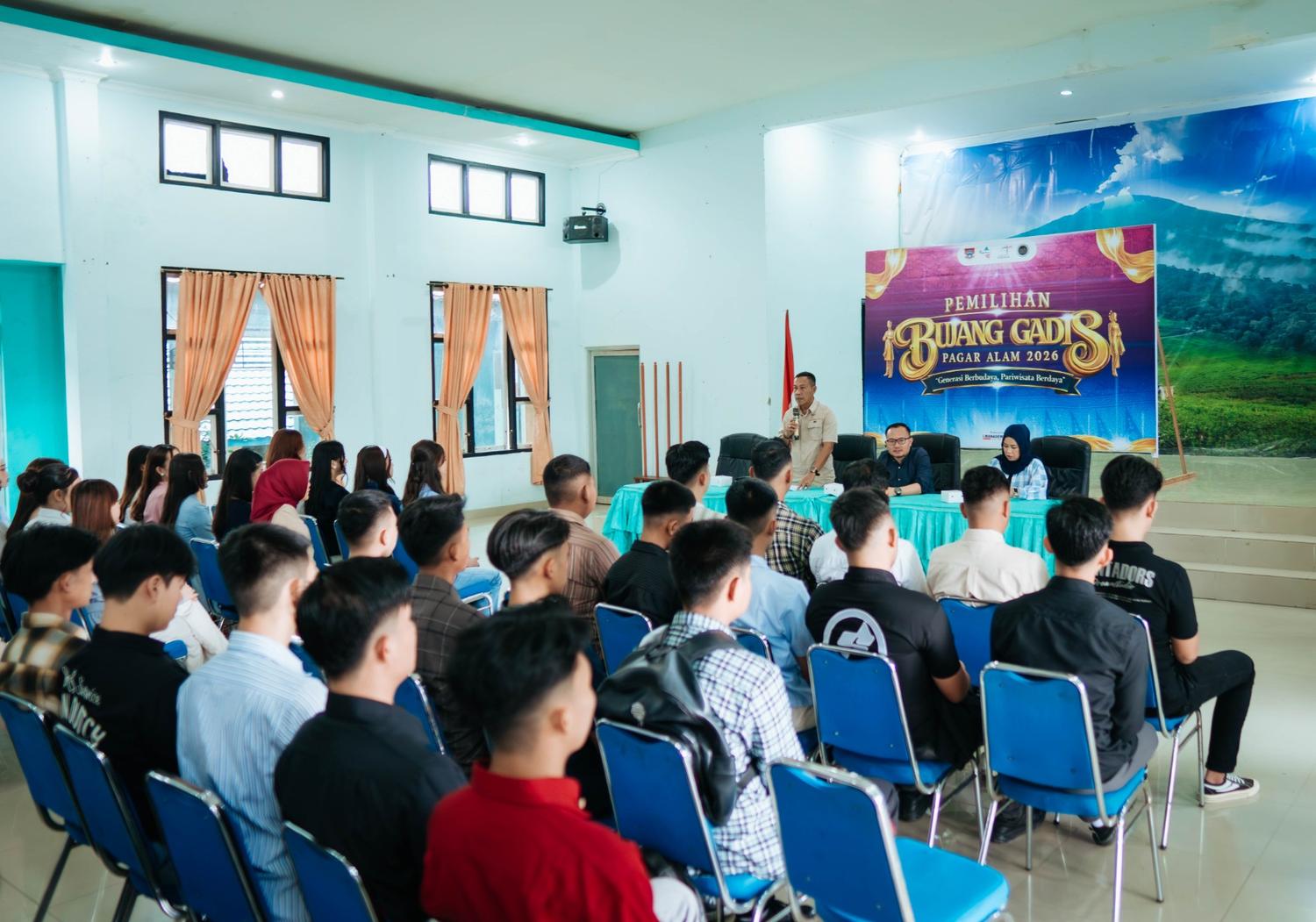 Dinas Pariwisata Menggelar Pemilihan Bujang Gadis Pagar Alam Tahun 2026