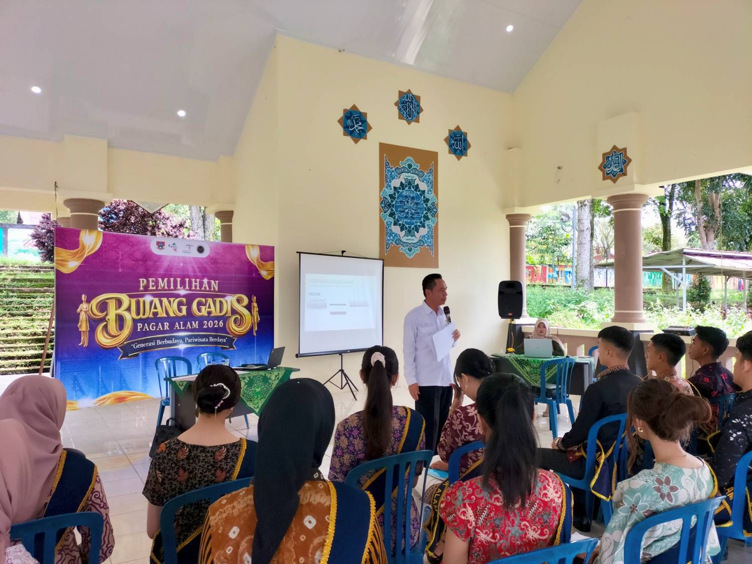 Kegiatan Pembekalan Finalis Bujang Gadis Pagar Alam 2026